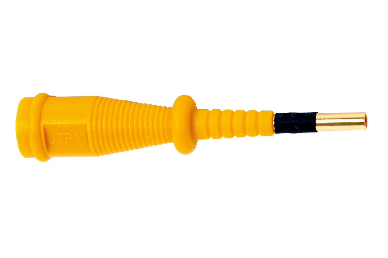 Connector with female cylindrical terminal Ø 2,5 mm. Pair