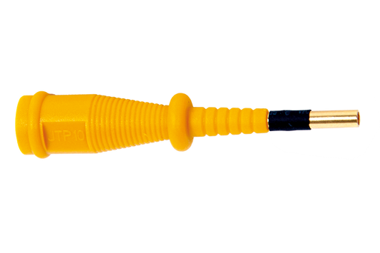 Connector with female cylindrical terminal Ø 2,5 mm. Pair